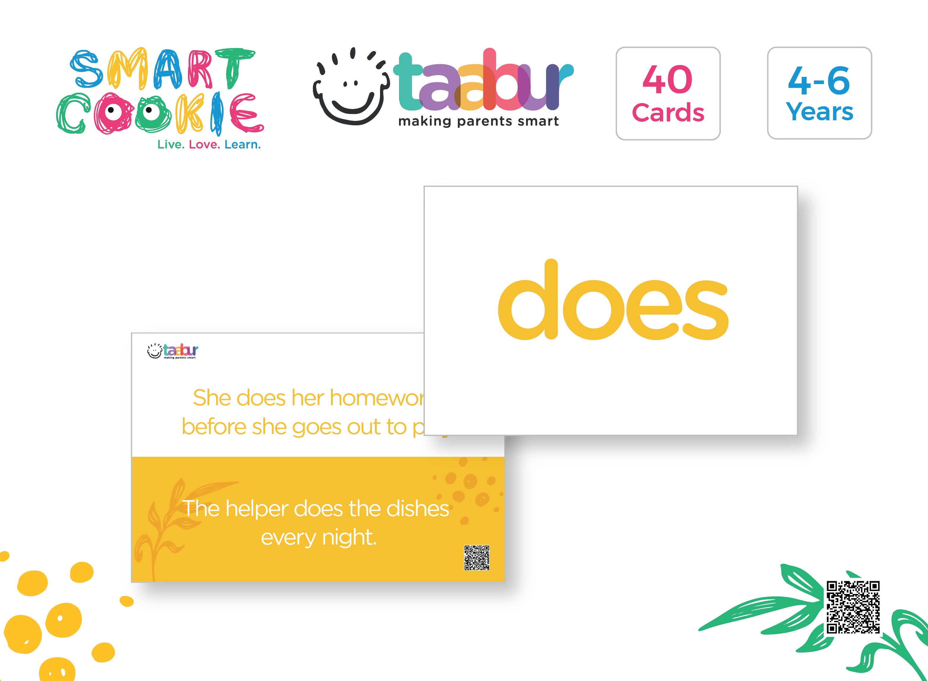 English for Readers - 3 Sets of Interactive Flashcards - for Kids Aged 2 to 6 Years Old