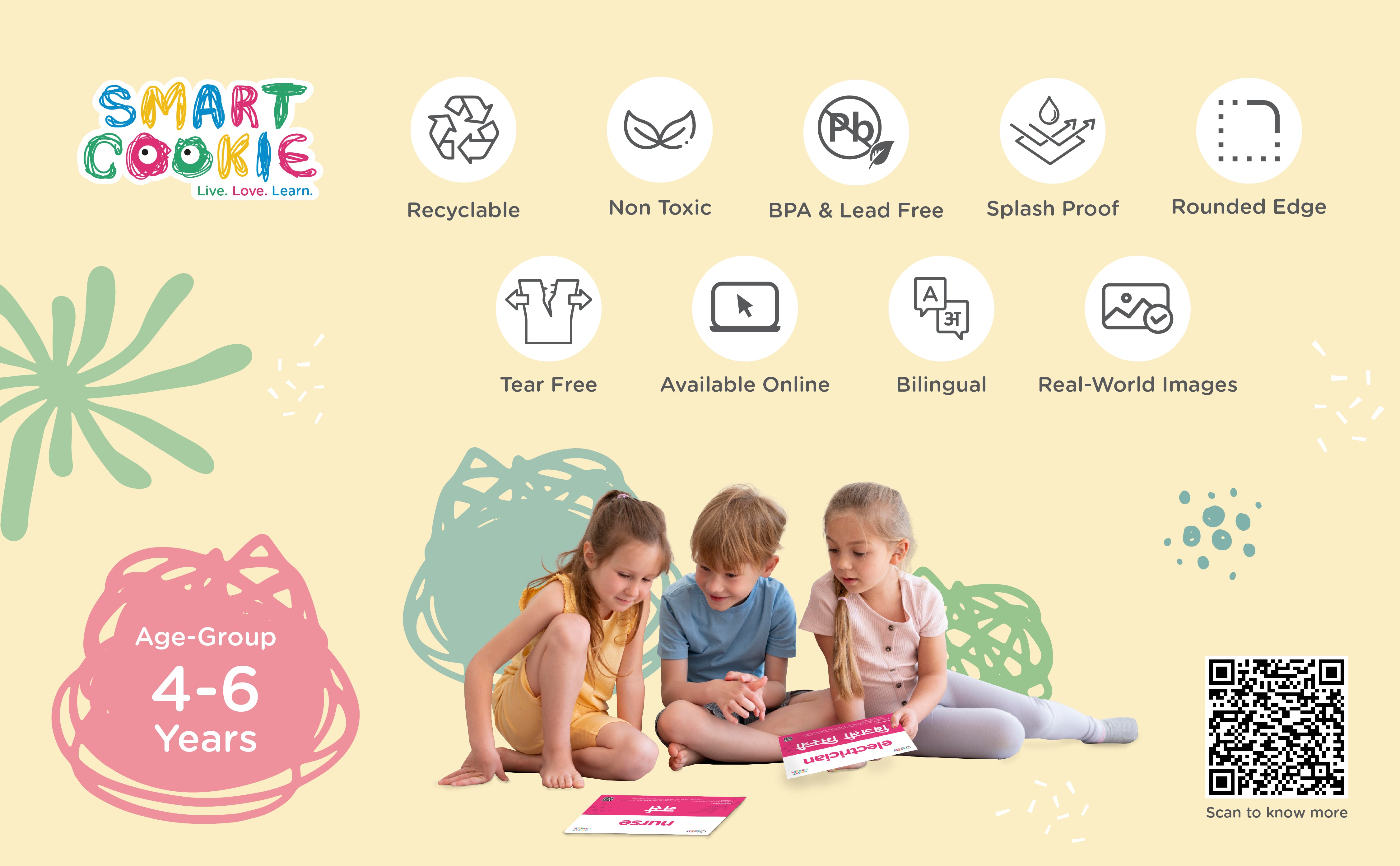 Monuments of India - Interactive Flashcards for Children (26 Cards) - for Kids Aged 2 to 4 Years Old