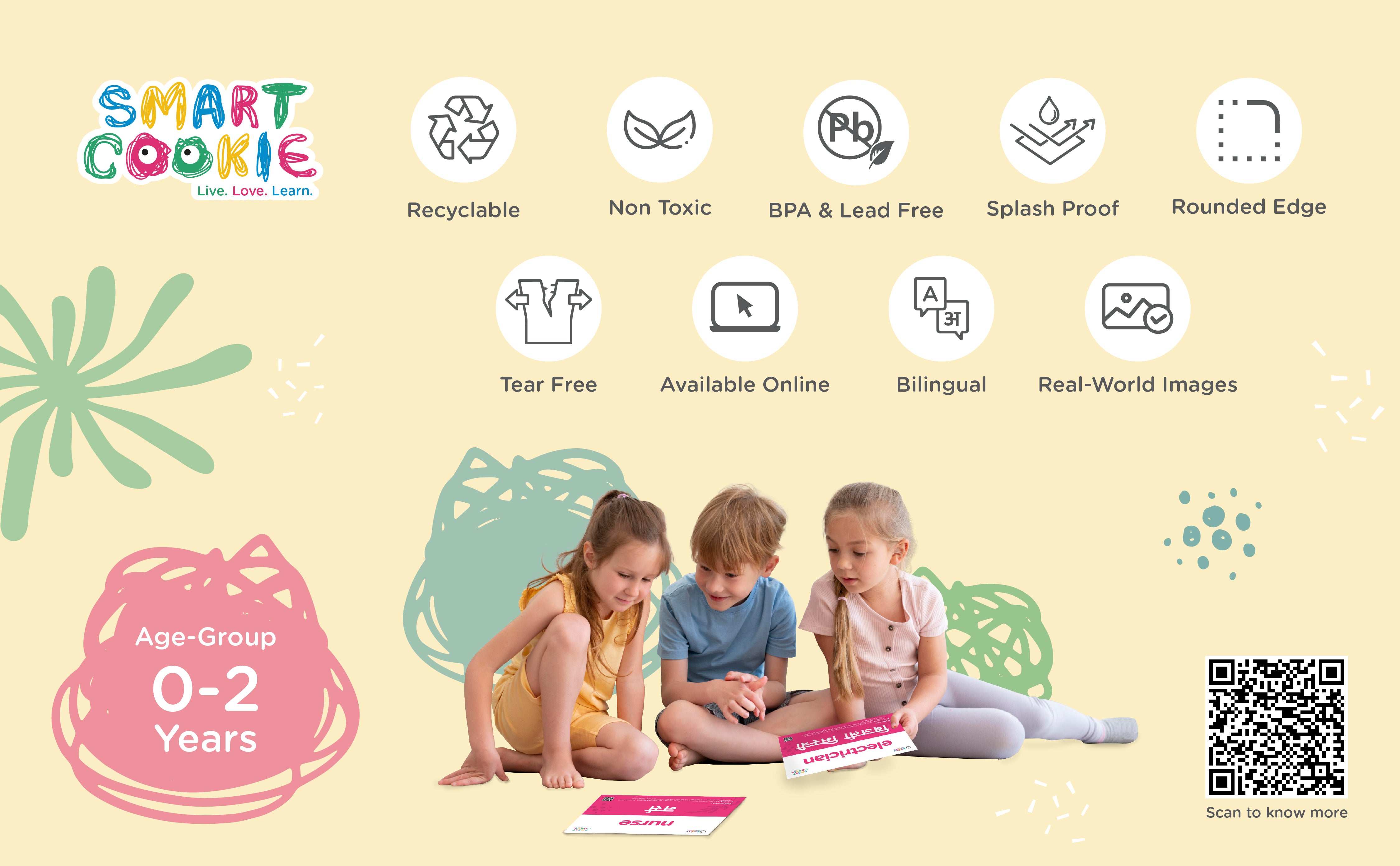 Number Dots - Infant Stimulation Flashcards (Black & White) (20 Cards) - for Kids Aged 0 to 2 Years Old