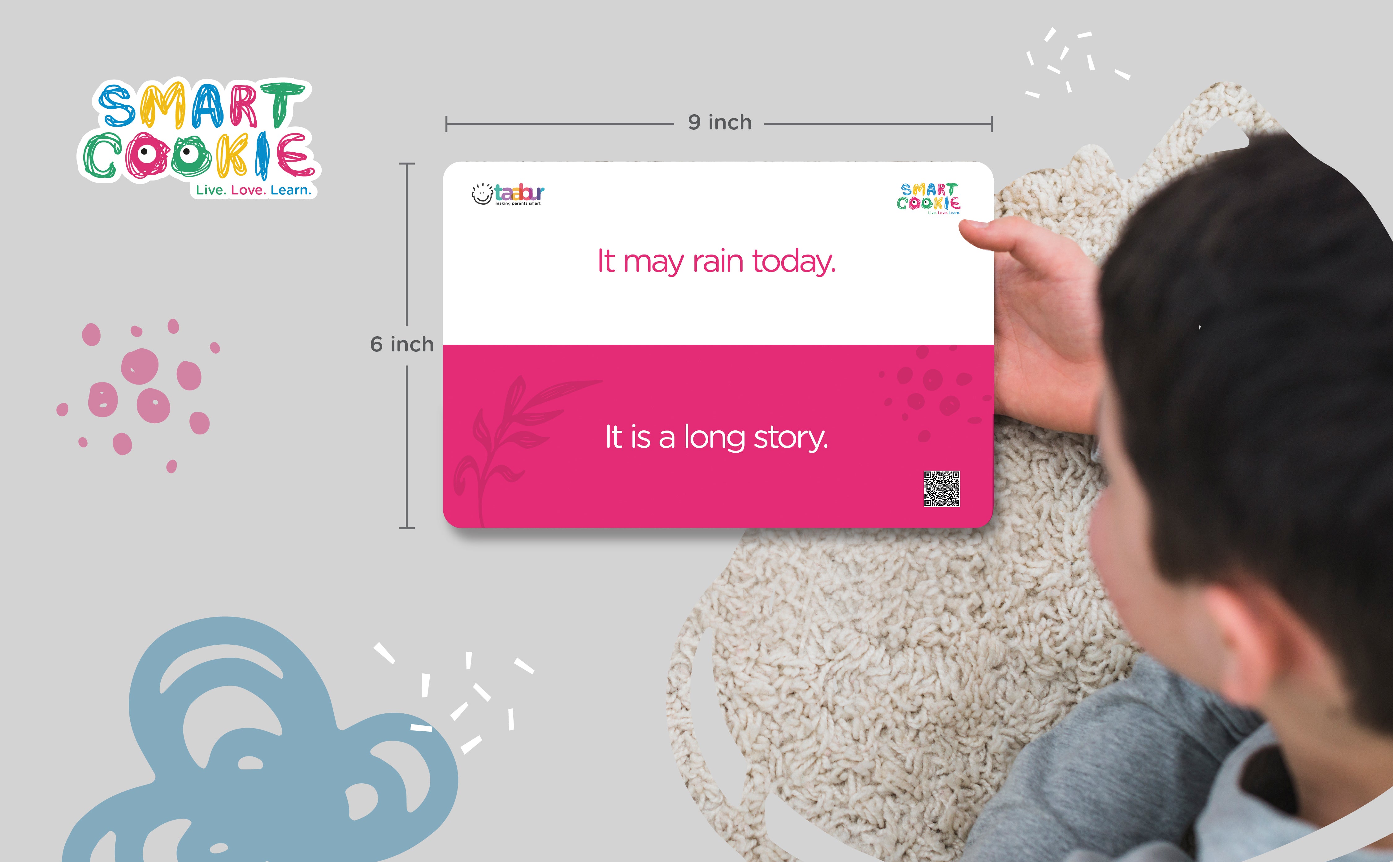 English Sight Words (Set 2) - Interactive Flashcards for Children (40 Cards) - for Kids Aged 2 to 4 Years Old
