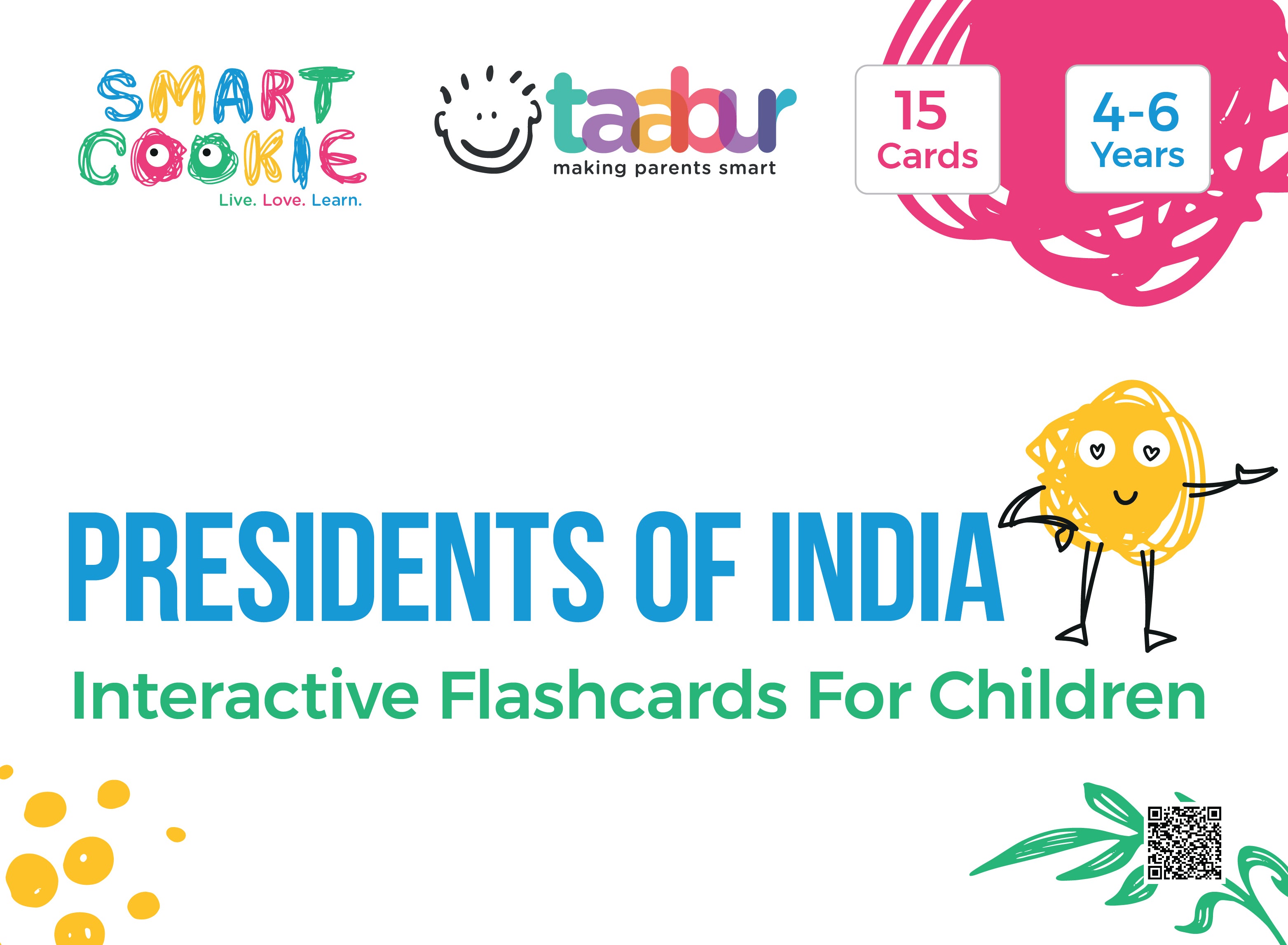 My India – 6 Sets of Interactive Flashcards - for Kids Aged 4 to 6 Years Old