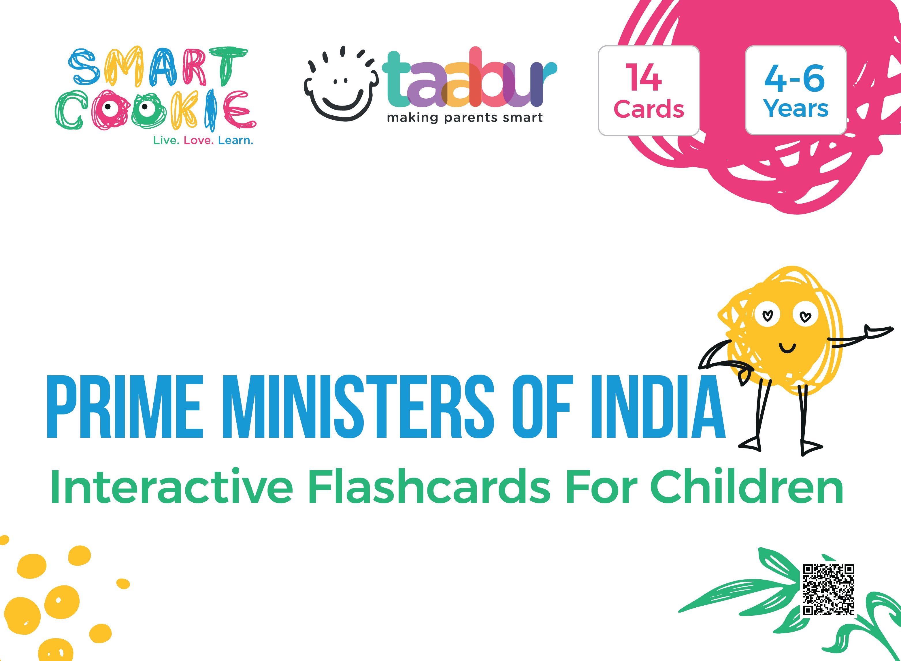 My India – 6 Sets of Interactive Flashcards - for Kids Aged 4 to 6 Years Old