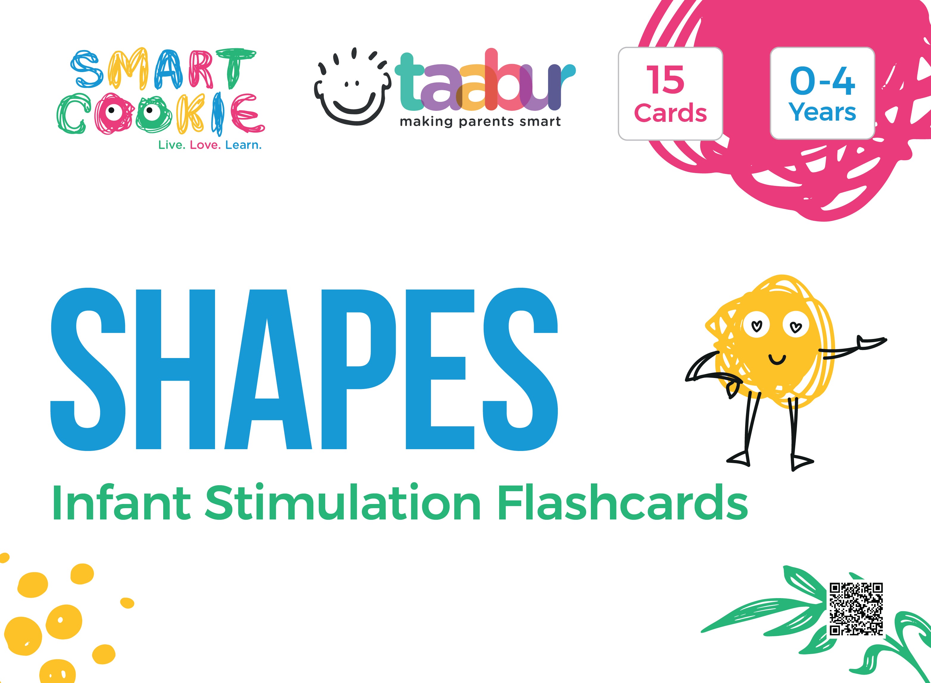 Maths Concepts for Beginners - 4 Sets of Interactive Flashcards - for Kids Aged 0 to 6 Years Old