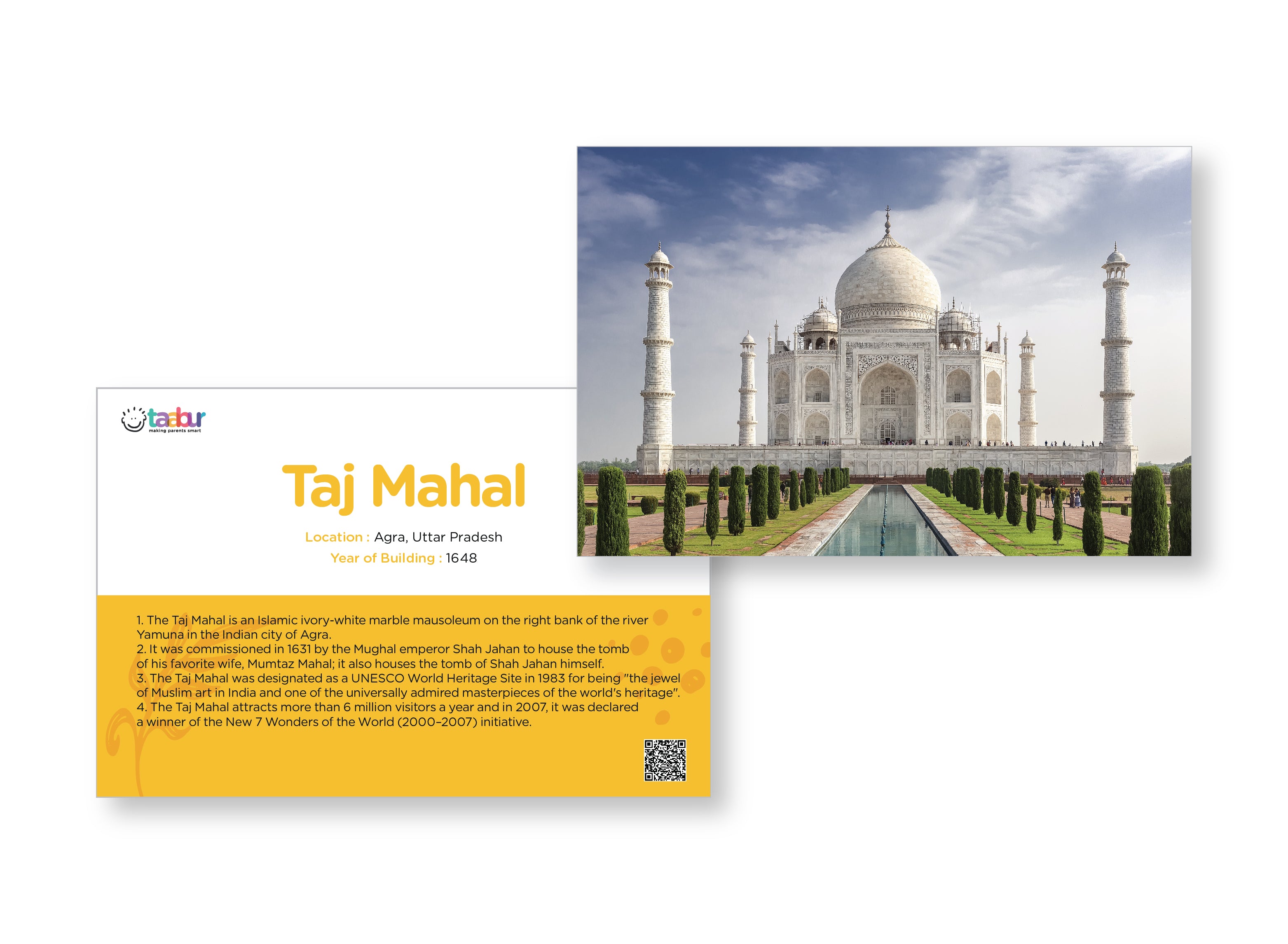 Around The World - 3 Sets of Interactive Flashcards - for Kids Aged 4 to 6 Years Old