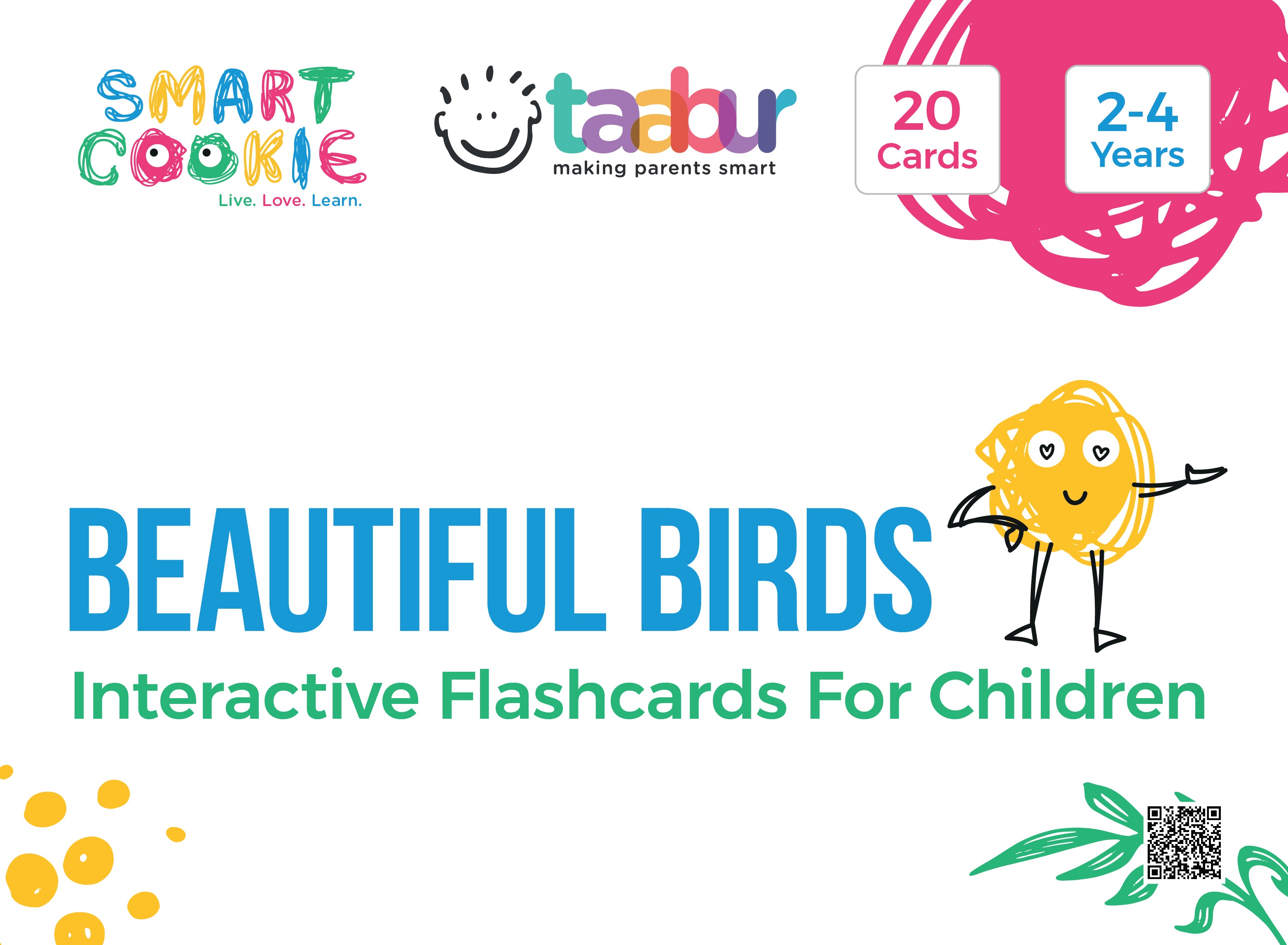 Basic Environment Awareness - 6 Sets of Interactive Flashcards - for Kids Aged 2 to 4 Years Old