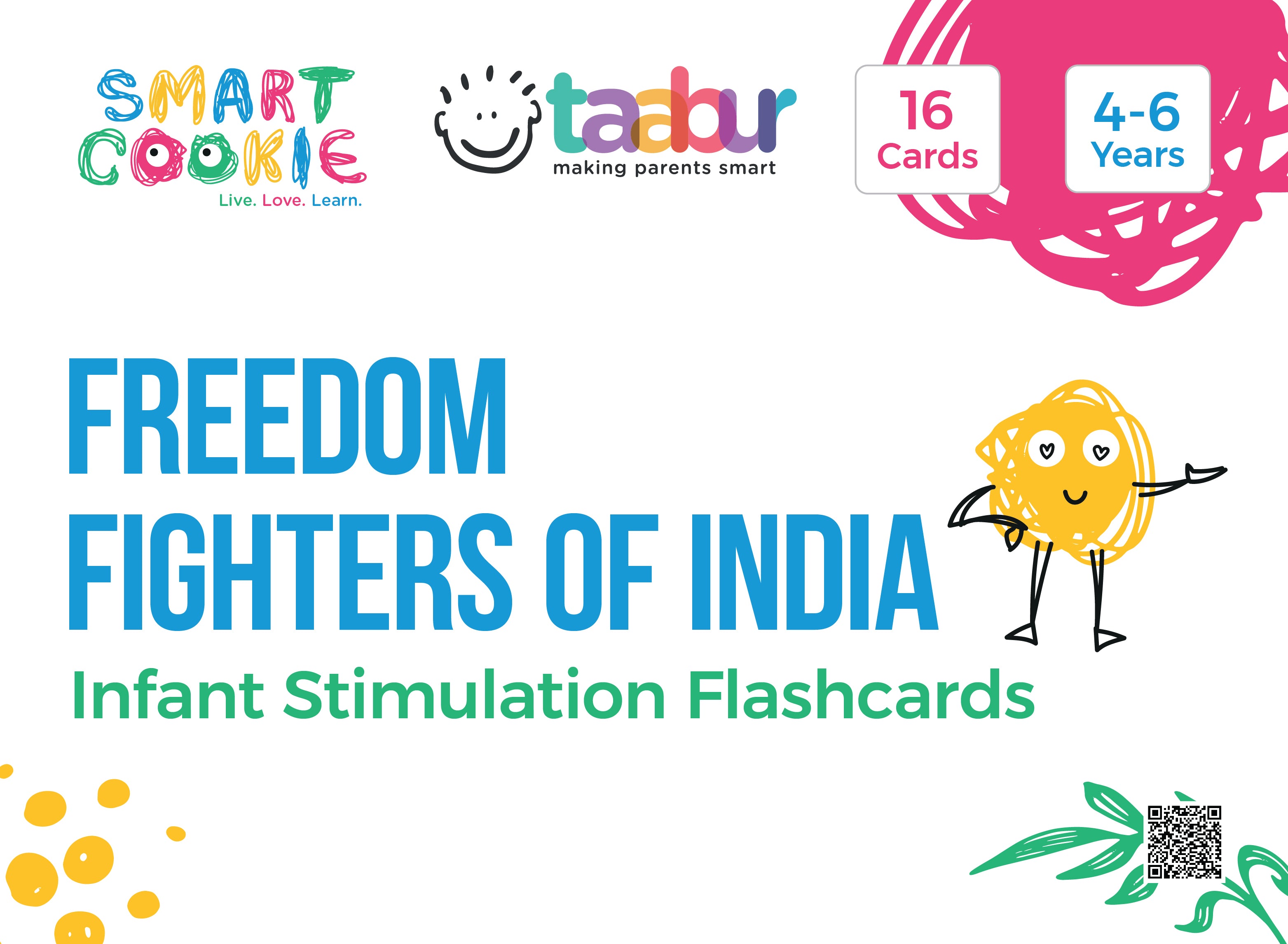 My India – 6 Sets of Interactive Flashcards - for Kids Aged 4 to 6 Years Old